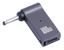 Переходник питания для ноутбука STLab Type-C - DC 4.0x1.35, 100 Вт, для Asus (PD100W-4.0x1.35mm) Переходник питания для ноутбука STLab Type-C - DC 4.0x1.35, 100 Вт, для Asus (PD100W-4.0x1.35mm)