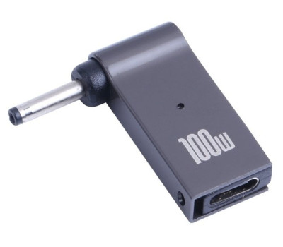 Переходник питания для ноутбука STLab Type-C - DC 4.0x1.35, 100 Вт, для Asus (PD100W-4.0x1.35mm)