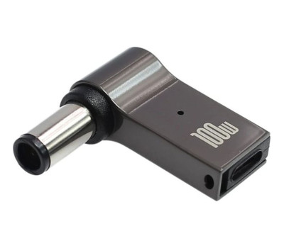 Переходник питания для ноутбука STLab Type-C - DC 7.4x5.0, 100 Вт, для HP (PD100W-7.4x5.0mm-HP)