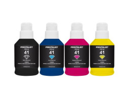 Комплект чорнил Printalist 41 для Canon G1420/ G2420/ G2460/ G3420/ G3460, Black / Cyan / Magenta / Yell Комплект чорнил Printalist 41 для Canon G1420/ G2420/ G2460/ G3420/ G3460, Black / Cyan / Magenta / Yell