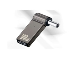 Переходник питания для ноутбука STLab Type-C - DC 5.5x2.5, 100 Вт, для Asus, Toshiba (PD100W-5.5x2.5