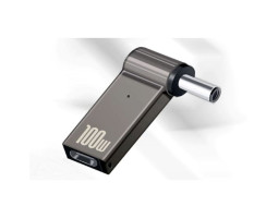 Переходник питания для ноутбука STLab Type-C - DC 5.5x2.5, 100 Вт, для Asus, Toshiba (PD100W-5.5x2.5