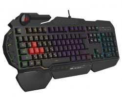 Клавіатура Bloody B310N Black, USB, ігрова, неонове підсвічування, ефекти 