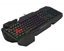 Клавіатура Bloody B310N Black, USB, ігрова, неонове підсвічування, ефекти 