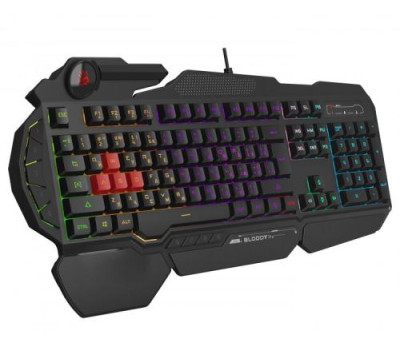Клавіатура Bloody B310N Black, USB, ігрова, неонове підсвічування, ефекти Клавіатура Bloody B310N Black, USB, ігрова, неонове підсвічування, ефекти