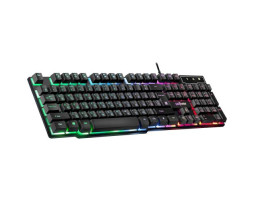 Клавіатура Defender Mayhem GK-360DL UA Black, USB, RGB підсвічування, 19 Anti-Ghost-foto2