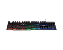 Клавіатура Defender Mayhem GK-360DL UA Black, USB, RGB підсвічування, 19 Anti-Ghost-foto3