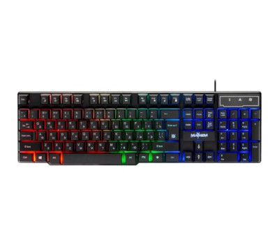 Клавіатура Defender Mayhem GK-360DL UA Black, USB, RGB підсвічування, 19 Anti-Ghost Клавіатура Defender Mayhem GK-360DL UA Black, USB, RGB підсвічування, 19 Anti-Ghost