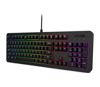 Клавіатура Lenovo Legion K310 RGB, Black, USB, мембранна, (GY41N91855) Клавіатура Lenovo Legion K310 RGB, Black, USB, мембранна, (GY41N91855)