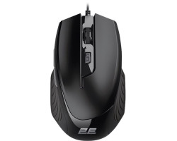 Миша 2E MF180, Black, USB, оптична, 1200-3200 dpi, 6 кнопок, 1.8 м (2E-MF180UB)