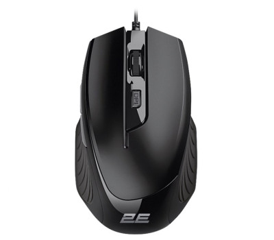 Миша 2E MF180, Black, USB, оптична, 1200-3200 dpi, 6 кнопок, 1.8 м (2E-MF180UB) Миша 2E MF180, Black, USB, оптична, 1200-3200 dpi, 6 кнопок, 1.8 м (2E-MF180UB)