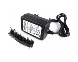 Универсальный блок питания  EnerGenie EG-MC-009 24W, 3-12V, 2A, 7 разъемов (EG-MC-009)