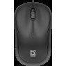 Миша Defender Patch MS-759, Black, USB, оптична, 1000 dpi, 3 кнопки, 1.2 м (52759)