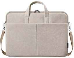 Сумка для ноутбука 15.6&Prime; Defender Solid, Beige, екошкіра, 410х310х40 мм (26126)-foto2
