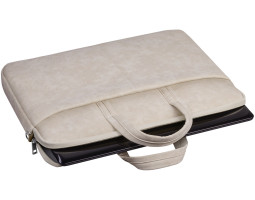 Сумка для ноутбука 15.6&Prime; Defender Solid, Beige, екошкіра, 410х310х40 мм (26126)-foto3