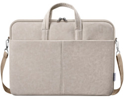 Сумка для ноутбука 15.6&Prime; Defender Solid, Beige, екошкіра, 410х310х40 мм (26126)-foto2