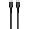Кабель USB  - 1.0m Type-C/ Type-C (папа-папа) ColorWay Black (CW-CBPDCC047-BK)