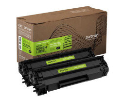 Картридж Canon 737, Black, MF211/ 212/ 216/ 217/ 226/ 229, 2400 стор, Patron Green, Dual Pack (PN-737DGL)