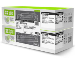 Картридж Samsung MLT-D111S, Black, SL-M2020/ M2070, 1000 стор, ColorWay, Dual Pack (CW-S2020FM)