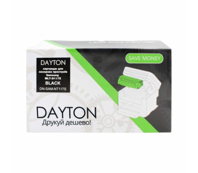 Картридж Samsung MLT-D117S, Black, SCX-4650N/ 4655FN, 2500 стор, Dayton (DN-SAM-NT117S)