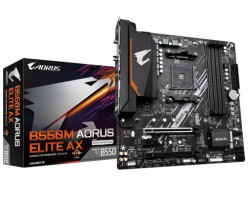 Мат.плата AM4 (B550) Gigabyte B550M AORUS ELITE AX, MicroATX