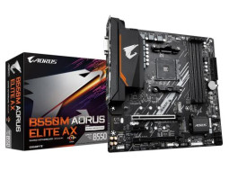 Мат.плата AM4 (B550) Gigabyte B550M AORUS ELITE AX, MicroATX Мат.плата AM4 (B550) Gigabyte B550M AORUS ELITE AX, MicroATX