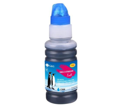 Чорнило Epson 103, Cyan, для L3100/ L3101/ L3110/ L3150, 70 мл, G&G (G&G-C13T00S24A) Чорнило Epson 103, Cyan, для L3100/ L3101/ L3110/ L3150, 70 мл, G&G (G&G-C13T00S24A)