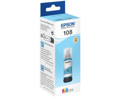 Чорнило Epson 108, Light Cyan, для L8050/ L18050, 70 мл (C13T09C54A) Чорнило Epson 108, Light Cyan, для L8050/ L18050, 70 мл (C13T09C54A)