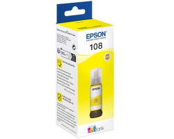 Чорнило Epson 108, Yellow, для L8050/ L18050, 70 мл (C13T09C44A)