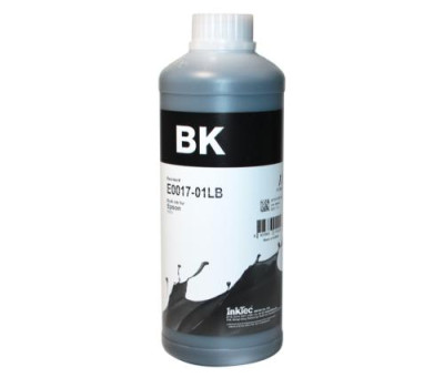 Чорнило InkTec Epson E0017, Black, L800/ L805/ L810/ L850/ L1800, 1 л, водорозчинне (E0017-01LB)