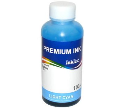Чорнило InkTec Epson E0017, Light Cyan, L800/ L805/ L810/ L850/ L1800, 100 мл, водорозчинне (E0017-100ML