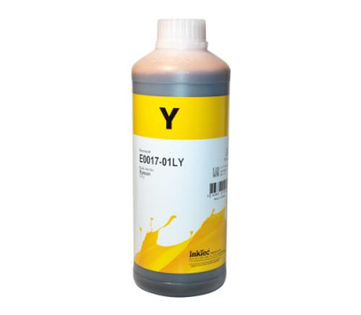 Чорнило InkTec Epson E0017, Yellow, L800/ L805/ L810/ L850/ L1800, 1 л, водорозчинне (E0017-01LY) Чорнило InkTec Epson E0017, Yellow, L800/ L805/ L810/ L850/ L1800, 1 л, водорозчинне (E0017-01LY)