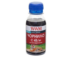 Чорнило WWM Canon PG-440/ 445/ 80, PGI-450Bk, Black, 100 мл, пігментне (C45/ BP-2)