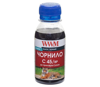 Чорнило WWM Canon PG-440/ 445/ 80, PGI-450Bk, Black, 100 мл, пігментне (C45/ BP-2)