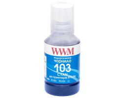 Чорнило WWM Epson 103, Cyan, L3100/ L3150/ L3160/ L3200/ L3250/ L3260/ L3550/ L5190, 140 мл, водорозчинне ( Чорнило WWM Epson 103, Cyan, L3100/ L3150/ L3160/ L3200/ L3250/ L3260/ L3550/ L5190, 140 мл, водорозчинне (