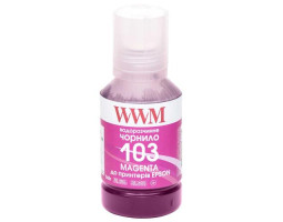Чорнило WWM Epson 103, Magenta, L3100/ L3150/ L3160/ L3200/ L3250/ L3260/ L3550/ L5190, 140 мл, водорозчинн Чорнило WWM Epson 103, Magenta, L3100/ L3150/ L3160/ L3200/ L3250/ L3260/ L3550/ L5190, 140 мл, водорозчинн