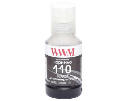 Чорнило WWM Epson 110, Black, M1100/ M1120/ M1140/ M1170/ M1180/ M2140/ M2170/ M3140/ M3170/ M3180, 140 мл, п