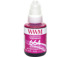 Чорнило WWM Epson L100/ 120/ 200/ 300/ 350/ 3100, Magenta, 140 мл, водорозчинне (E664M)