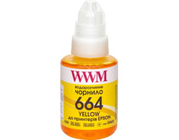 Чорнило WWM Epson L100/ 120/ 200/ 300/ 350/ 3100, Yellow, 140 мл, водорозчинне (E664Y) Чорнило WWM Epson L100/ 120/ 200/ 300/ 350/ 3100, Yellow, 140 мл, водорозчинне (E664Y)