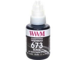 Чорнило WWM Epson L800/ L805/ L810/ L850/ L1800, Black, 140 мл, водорозчинне (E673B) Чорнило WWM Epson L800/ L805/ L810/ L850/ L1800, Black, 140 мл, водорозчинне (E673B)