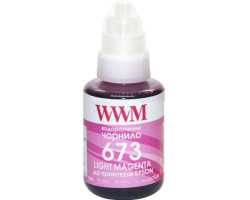 Чорнило WWM Epson L800/ L805/ L810/ L850/ L1800, Light Magenta, 140 мл, водорозчинне (E673LM)