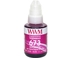 Чорнило WWM Epson L800/ L805/ L810/ L850/ L1800, Magenta, 140 мл, водорозчинне (E673M)