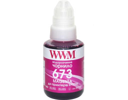 Чорнило WWM Epson L800/ L805/ L810/ L850/ L1800, Magenta, 140 мл, водорозчинне (E673M) Чорнило WWM Epson L800/ L805/ L810/ L850/ L1800, Magenta, 140 мл, водорозчинне (E673M)