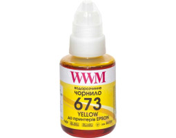 Чорнило WWM Epson L800/ L805/ L810/ L850/ L1800, Yellow, 140 мл, водорозчинне (E673Y) Чорнило WWM Epson L800/ L805/ L810/ L850/ L1800, Yellow, 140 мл, водорозчинне (E673Y)