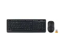 Комплект A4tech Fstyler FG1012S, Black, wireless, клавіатура+миша