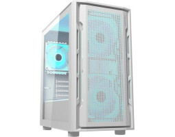 Корпус Cougar UNIFACE MINI White, без БЖ, Mini Tower, mATX /  mini-ITX