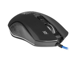 Миша Defender Sleipnir GM-927, Black, USB, 6400 dpi, 5 прогр.кнопок, підсвічування, килимок (52927)