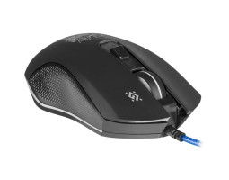Миша Defender Sleipnir GM-927, Black, USB, 6400 dpi, 5 прогр.кнопок, підсвічування, килимок (52927)