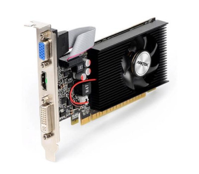 Відеокарта GeForce GT710, Arktek, 4Gb GDDR3, 64-bit, VGA/ DVI/ HDMI, 954/ 1600 MHz (AKN710D3S4GL1)