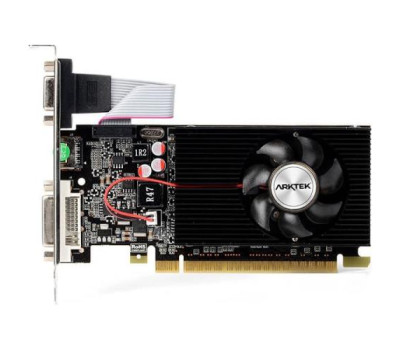 Відеокарта GeForce GT710, Arktek, 4Gb GDDR3, 64-bit, VGA/ DVI/ HDMI, 954/ 1600 MHz (AKN710D3S4GL1)